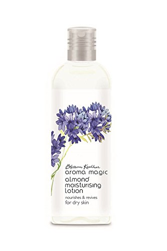 Aroma Magic Almond Moisturizing Lotion with SPF 15 | Rejuvenating Face & Body Moisturizer | Revives Dull Skin | Nourishes Dry Skin | 6.76 Fl Oz (200ml)