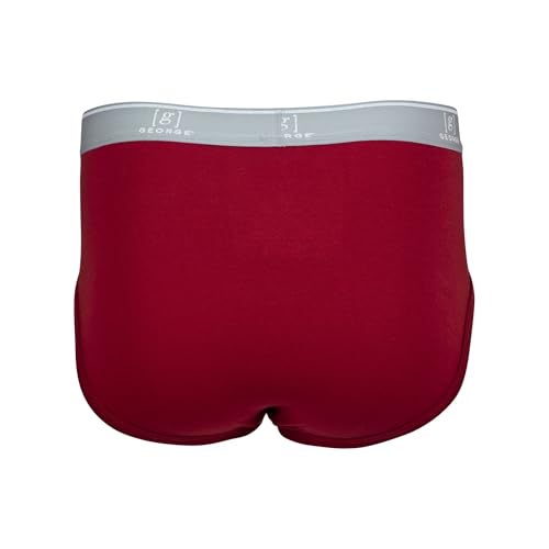 George Men's Mid Rise | Moisture Wicking | Odor Control | Full Coverage Briefs, 6-Pack4