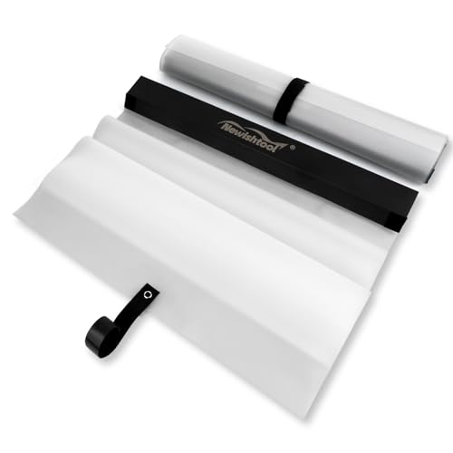 NEWISHTOOL Car Door Panel Cover, 2 Packs Waterproof Guard Protection for Window Film Tint Application, Reusable PET Water Shield Sheets, Black by NEWISHTOOL - Image 6