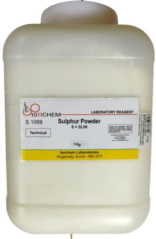 ISOCHEM Sulphur Powder (5 KG) (B09L15K4PS) Amazon Price History, Amazon Price Tracker