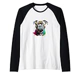 Photo Gallery staffordshire bull terrier pop art i dog lover i splash art maglia con maniche raglan Photo Gallery staffordshire bull terrier pop art i dog lover i splash art maglia con maniche raglan