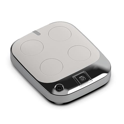 Mando de Garaje DOORGATE Silver 4 Canales 433 MHz emissor para Motores Doorgate portas automatismos cancelas seccionales