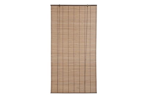 Estor bambu naturel 90x175 cm store enroulable pour fenêtres - 6