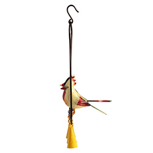 Image of ExclusiveLane The Couple KaraokeΓCO Hand-Painted Decorative Hanging Wind Chime in Metal -Wind Chimes for Home Positive Energy Balcony Home Decorative Items Wall Hanging Bells Decor for Living Room (EL-015-055)
