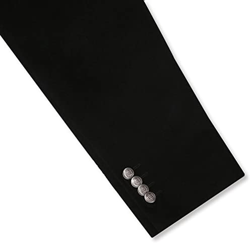 P&L Men's Premium Wool Blend Business Blazer Dress Suit Jacket4