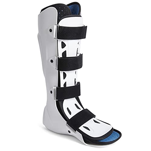 HUNTFF Bota ortopédica para fracturas Tobillera con protección para pantorrillas Suela cómoda y Transpirable para Lesiones de Tobillo Fracturas Esguinces Lesiones fijas