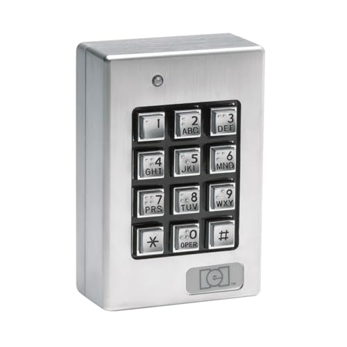 Linear 212SE Weatherproof Keypad (Silver)