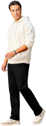 Urbano Fashion Men's Slim Fit Casual Trouser