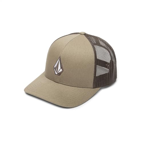 Image of Volcom Men's Snapback Hat - 6-Panel Twill Flat Brim Cap Adjustable Snap Closure