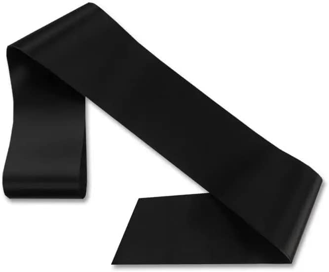 Boolavard Plain/Blank Hen Night Party Sashes - Create Your Own Sash - Unprinted Sash (Black)