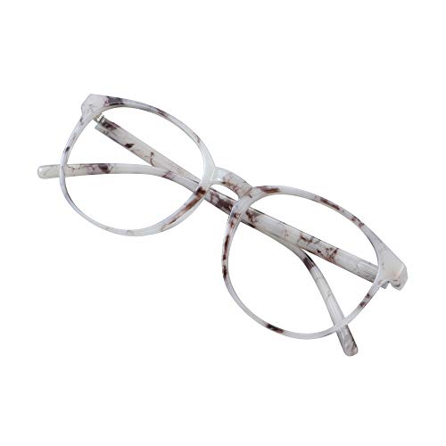 Image of VisionGlobal Blue Light Blocking Glasses, Lightweight Oval Frame, Computer Glasses for Gaming, Office, TV