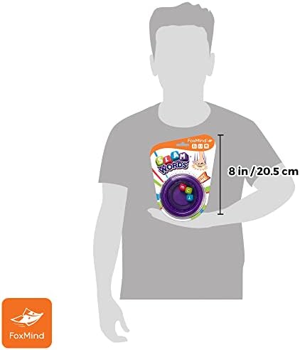 FoxMind Games: Slam Words, Easy to Learn, Interactive, Family, Fun Social Game, Easily Portable, Play Anywhere on The Go, Made for 2 or More Players, for Ages 8 and up 3 31uPgn22nGL. AC