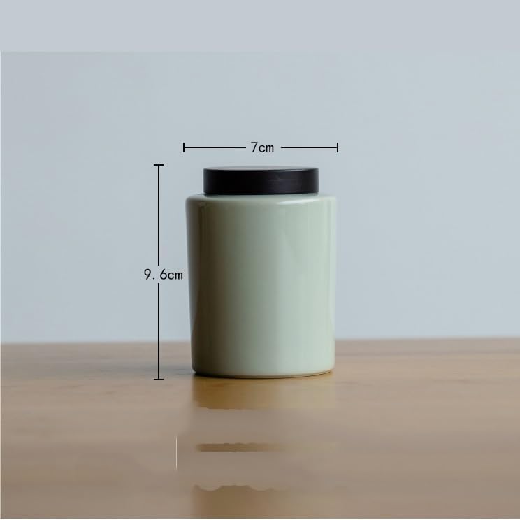 SONGCHAO Sugar Jar Ceramic Tea Cans Household Sealed Cans Storage Cans Portable Storage Cans Storage Cans Tea Cans Tea Canister