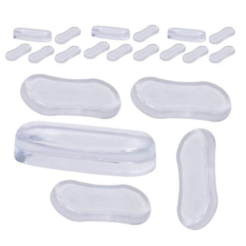 Amortiguadores de asiento de inodoro anticolisión y tapones flexibles para tapas de váter 2