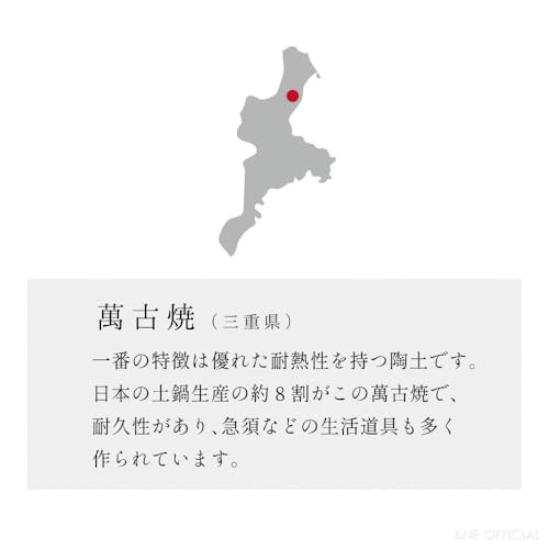 アンドエヌイー(&NE) 萬古焼 ごはん鍋 竹しゃもじ付 ハレとケ ホワイト 3合炊き NMT-065-WH の商品画像 16