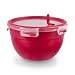 Produktbild Emsa Mikrowellendose Clip & Micro N10606 | Mikrowellenventil | 2,6 L | Rund | Lunchbox | Integrierte Maßeinteilung | Made In Germany | Rot/ Transparent