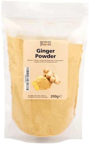 Grocer Planet - Jengibre en Polvo (200g) | Natural | Vegano