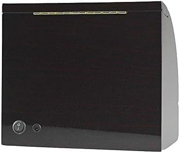 FENOKD Mechanical Watch Shaker Rotate Watch Winder Piano Paint 2 Winder Positions, Rotation Wooden Storage Case Organizer with Drawer Quiet Motor