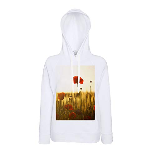 Sweat à capuche coquelicot pour revivre la douceur d'une journée d'été