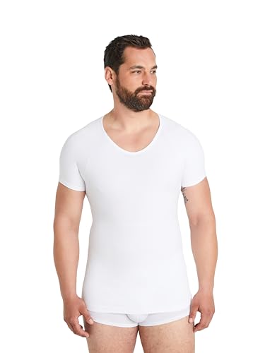Maillot de Corps de Compression Homme FINN Ventre Plat sous Vêtements sans Coutures