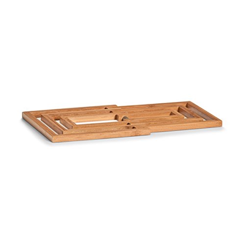 Zeller 25301 Trivet, bamboo, natural, 19 x 19 x 1 cm - Image 2