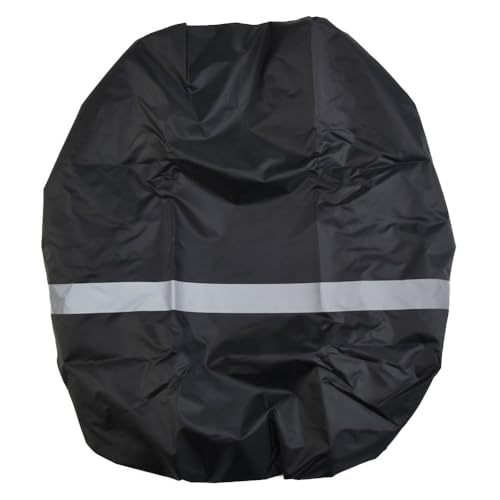 Mochila de viaje ligera para exteriores, plegable, con tira de seguridad reflectante, 1070 L (XL (XL (60-70 L) negro)