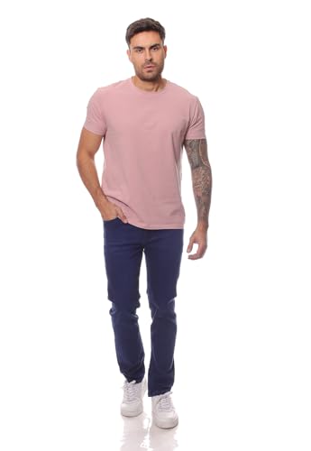 CRK Men's Slim Fit Jeans – Dark Blue, Mid-Rise, Stretch Denim for Comfort and Style2