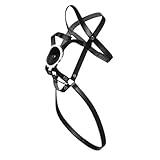 Farbe: Schwarz Panduro Hobby Horse Accessory  Cross-Over Zaumzeug  Zubehör für Steckenpferd  Schwarz…