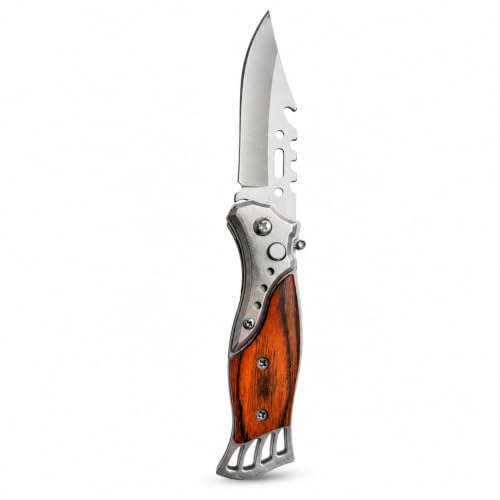 Image of Kitchen Utility Knife with Wooden Handle