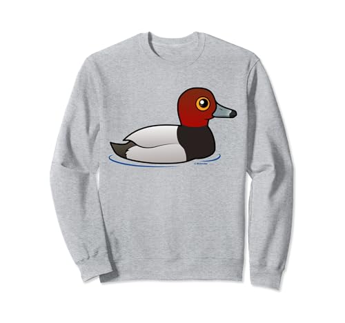 Cute Cartoon Redhead Duck Birdorable Waterfowl Bird Species Sweatshirt