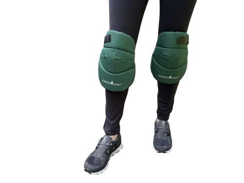 Garden Guru Cushioned Gardening Knee Pads With Adjustable Straps - Soft Inner Liner, Ultra Comfort Padding, Garden Kneelers For Yard Work, Cleaning, Household Chores, Roofing, And More #TOP4