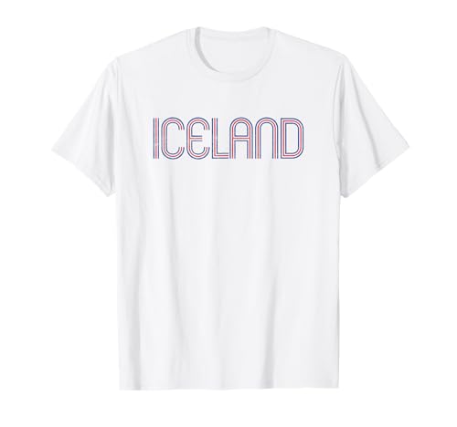 80's Vintage Retro Iceland T-Shirt