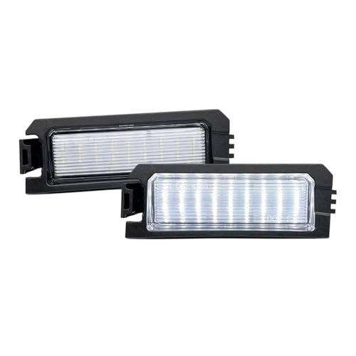 Luz de LED para placa matrícula blanca Hyundai Elantra i30 PD Sonata Veloster 2 uds