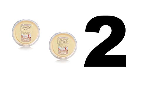 Yankee Candle 2 Vanilla Cupcake Scenterpiece Easy Meltcup Wax Melt Cup (NET WT 2.2 OZ | 61g Each)