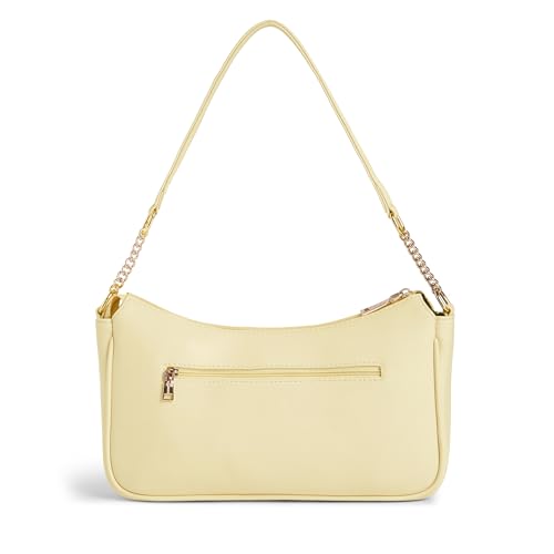 Image of Caprese Visalia Medium Shoulder & Handheld Bag for Women with Secure Zip Closure | Chic, Versatile Design for Everyday Use, Perfect for Office, Travel & Special Events (Dark Beige)