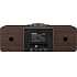 Sangean RCR-40 AM/FM-RDS(RBDS)/Bluetooth/AUX Digital Tuning Wooden Clock Radio with Battery Back-Up