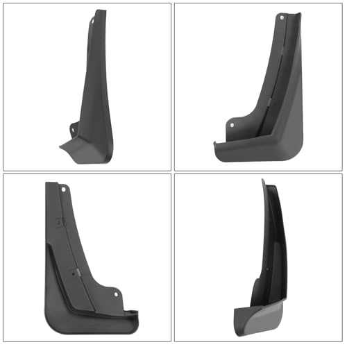 Image of Mud Flaps Splash Guards for Fit for Chevy Equinox 2025 | No Drilling Required Bendable Mud Guards | Front & Rear 4-Piece Set Car Accessories