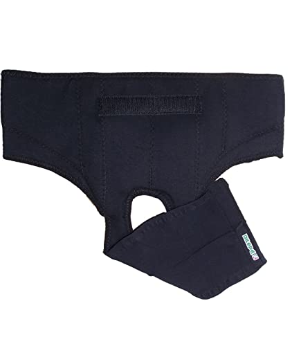 Cueca Cinta para Hernia inguinal Preta Dilepé (Pequeno)
