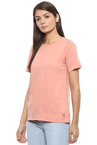 Image of Van Heusen Women's Solid Regular Fit T-Shirt