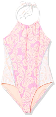 Image of Hobie Girls High Neck Halter One Piece Swimsuit
