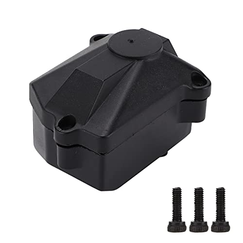 Receiver Box RC ESC Receiver Box Splashproof, Black, Compatible for Axial SCX10 III AXI03007