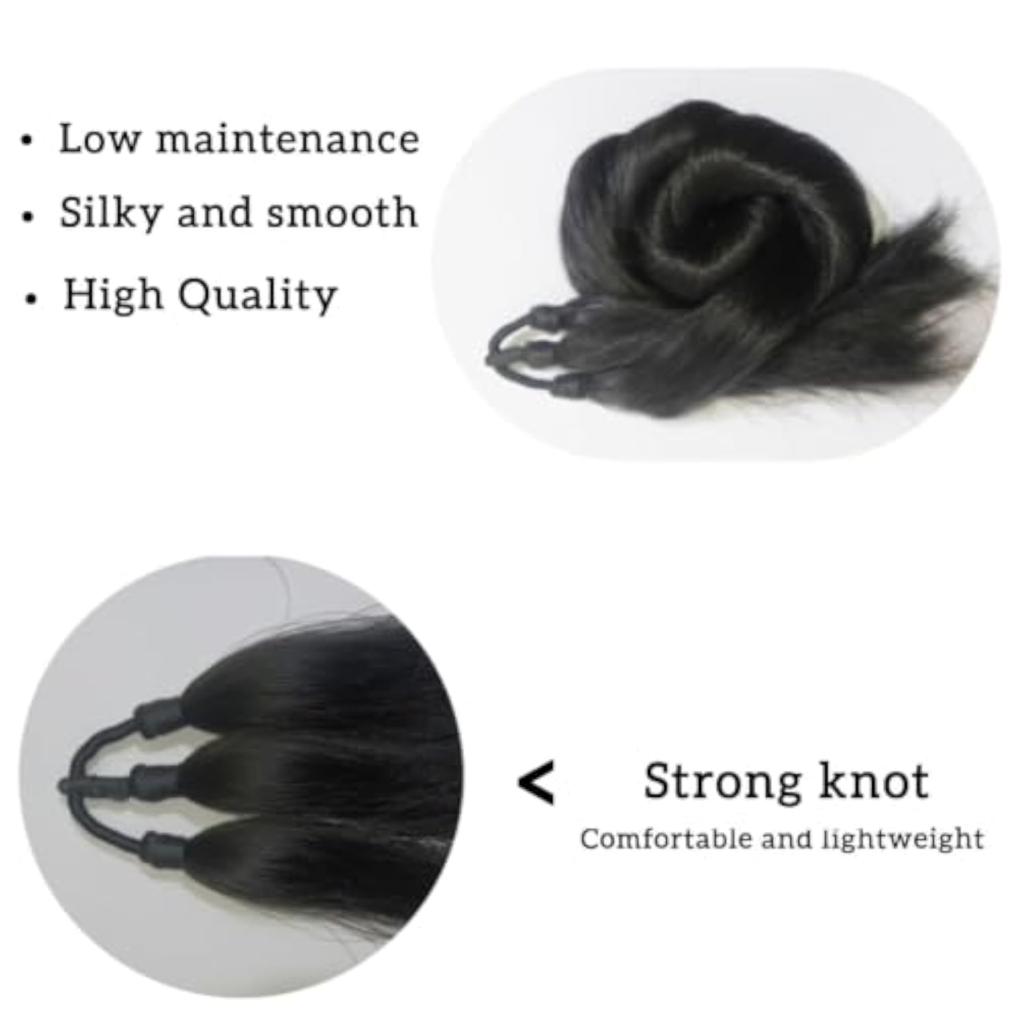Women's Artificial Hair Extension Choti for Wedding & Party