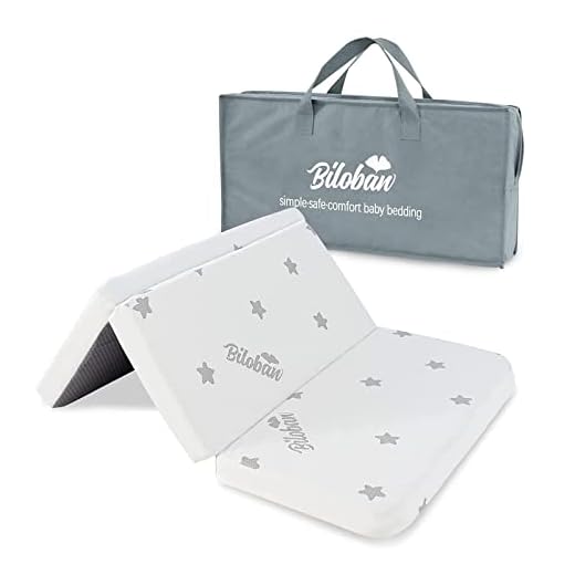 Trifold Pack N Play Mattress Topper 38" x 26", Waterproof Breathable Soft Portable Foldable Playard Mattress Topper, Baby Foam Playpen Mattresses with Removable Zippered Cover