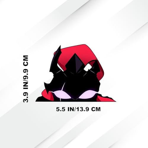Image of Solo Leveling Peeker Anime Manga Decal Water Resistant Sticker Indoor Use Ideal for Laptop Window (Chibi Bloodshade)