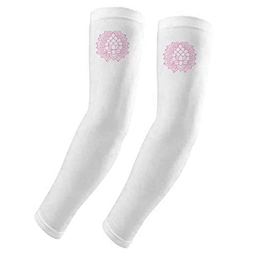Housse de protection UV pour les bras Fleur de lotus fleurie