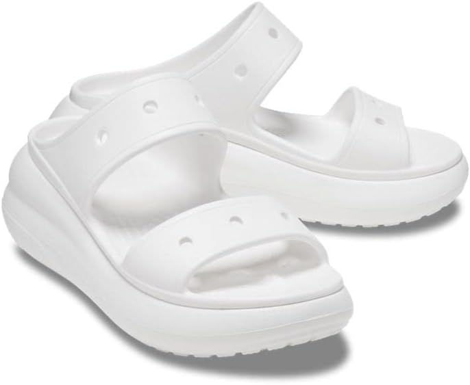 crocs Classic Crush Sand White 23.0cm
