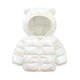 MATÉRIAUX DE HAUTE QUALITÉ: Ce manteau matelassé rembourré pour tout-petits est confectionné en matériau résistant, étanche au vent et confortable. Il enveloppe doucement votre bébé, offrant une sensation de chaleur douce et une protection délicate.