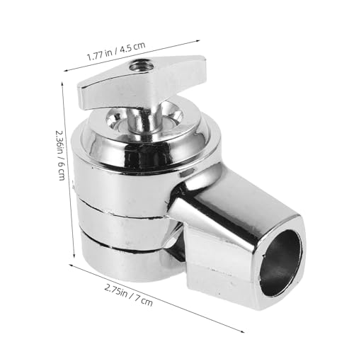 Abrazadera para platillo ibasenice de aluminio para soporte de batería, diseño elegante y compacto para optimización de espacio miniatura 2