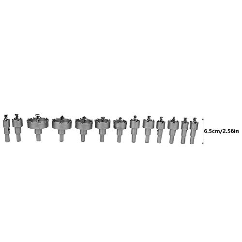 Set de 13 brocas sierra de punta de carburo para metal miniatura 2
