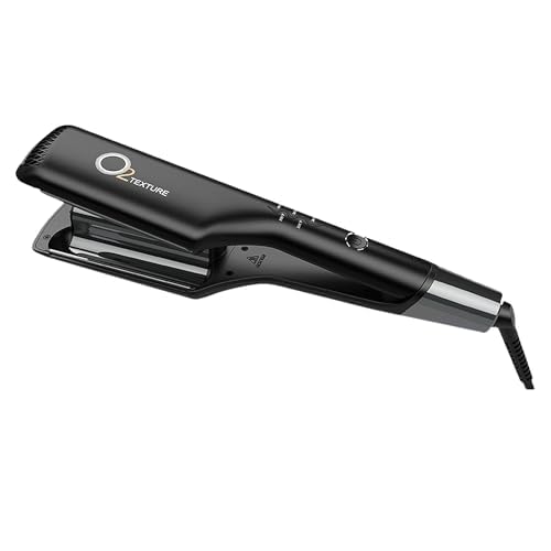 O2 Texture Hair Waver for Women, Titanium Ceramic Double Waver Hair Tool